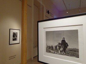 Der Auftakt der Ausstellung „Robert Capa / Der Spieler“.