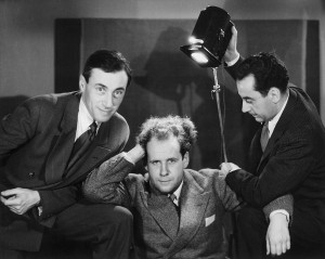 Hans Richter, Sergei Eisenstein und Man Ray, Paris, 1929