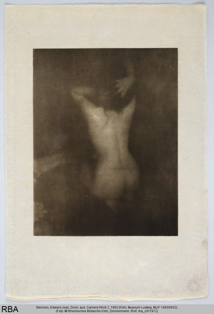Edward-Jean Steichen: Dolor, aus: Camera Work 2, 1903, Print, Heliogravüre