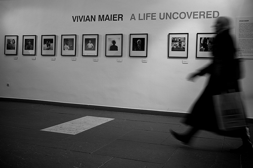 Ausstellung der Werke Vivian Maiers in München, 2011 (Foto: Thomas Leuthard/flickr)