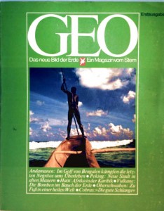 Geo - Das neue Bild der Erde - Ein Magazin vom Stern - Erstausgabe Gruner & Jahr Hamburg, 1976