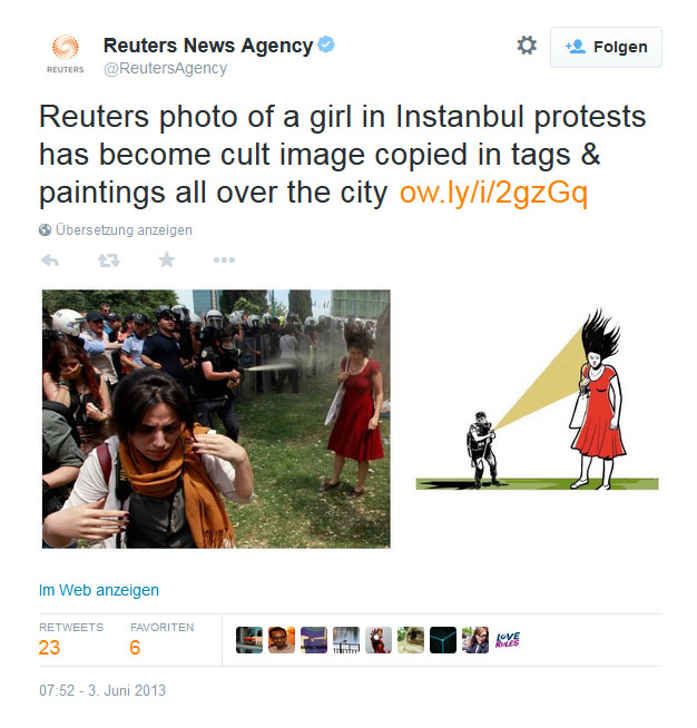 Twitter: Reuters World Juni 2013