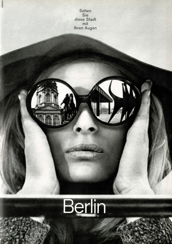 Werbekampagne des Verkehrsamtes Berlin 1970
