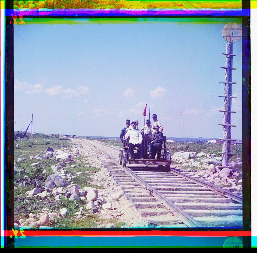 Sammlung Prokudin-Gorskij, Murmansker Eisenbahn1915