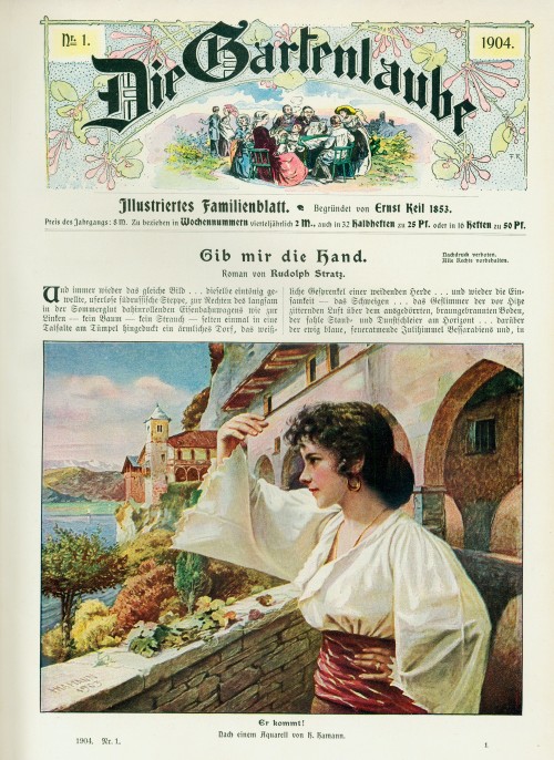 Titelblatt „Die Gartenlaube“ 1904, Nr. 1