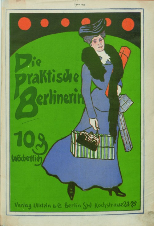 Titelbild: „Die praktische Berlinerin“, 1905, Ullstein Verlag