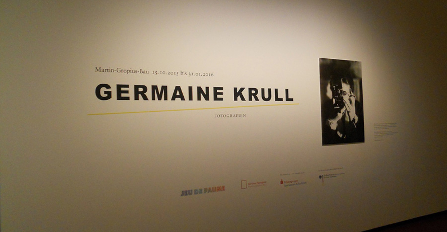 Ausstellung: Germaine Krull – Fotografien. Eine Ausstellung des Jeu de Paume in Zusammenarbeit mit Berliner Festspiele / Martin-Gropius-Bau Foto: Sven Hilbrandt © mit freundlicher Genehmigung