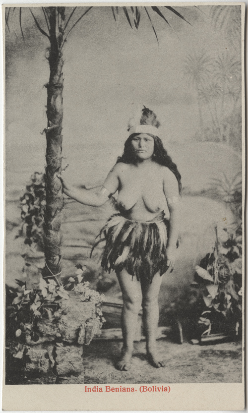 Bildpostkarte „India Chamacoco, ‚Túgulè‘, Puerto 14 de Mayo“, Nr. 66 der Kollektion Boggiani, hg. v. Robert Lehmann-Nitsche, Verlag: Roberto Rosauer, Buenos Aires 1904, aus der Sammlung des Ethnologischen Museums, Staatliche Museen zu Berlin – Preußischer Kulturbesitz, Ident.Nr. VIII E 1487 © Foto: Staatliche Museen zu Berlin, Preußischer Kulturbesitz – Ethnologisches Museum, mit freundlicher Genehmigung