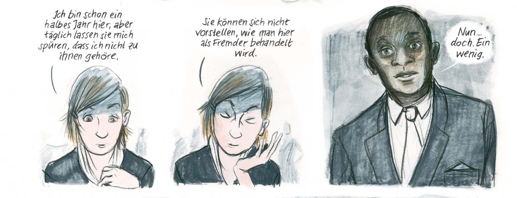 Bildfolge aus: Barbara Yelin: Irmina, Berlin, Reprodukt, 2014 © Reprodukt/ Yelin mit freundlicher Genehmigung