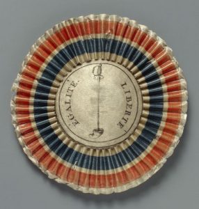 Kokarde der Revolutionäre von 1789, gemeinfrei